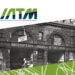 IATM logo in top left with a central black and white photo depicting the frontage of Brompton Road Underground Station